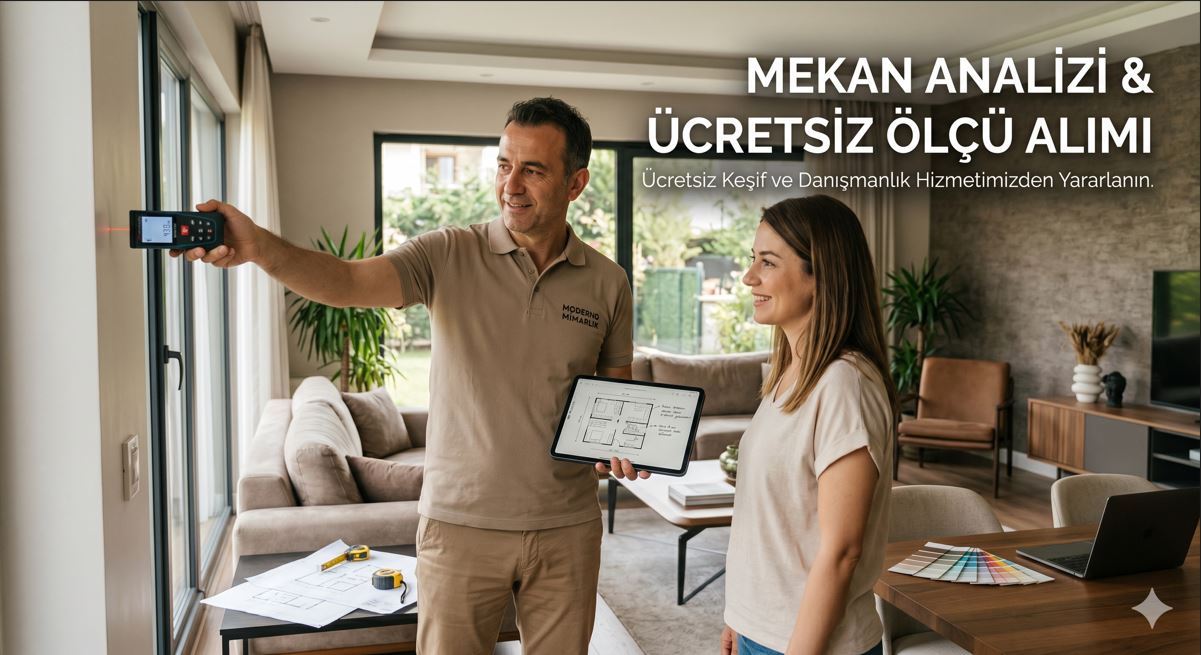 Mekan Analizi ve Ücretsiz Ölçü Alımı